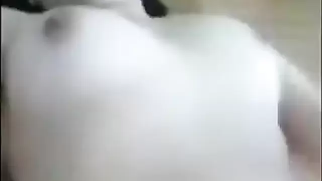 Steamy solo session with a teen Asian beauty with natural breasts